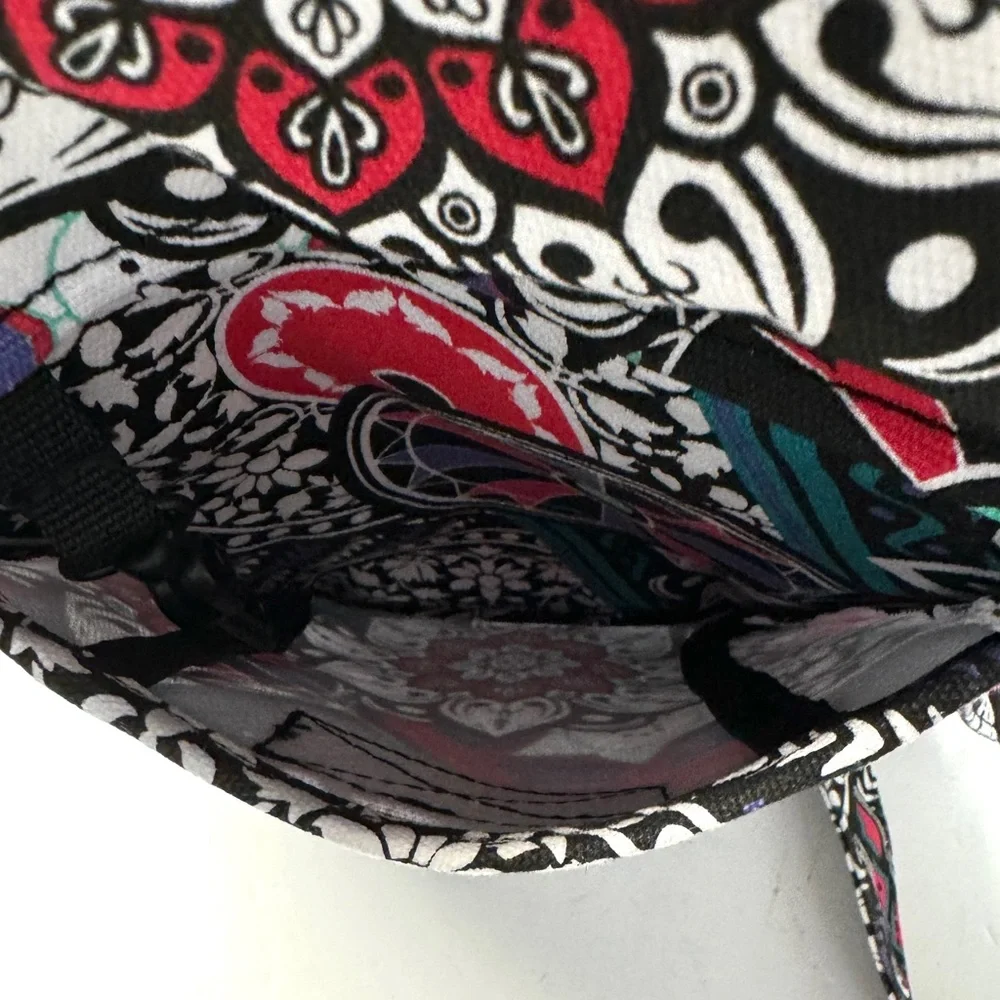 KAVU Crossbody Red,White & Black Bag & Wallet